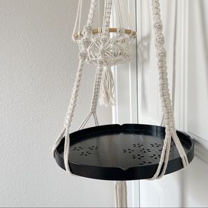 2 Macrame hangers
